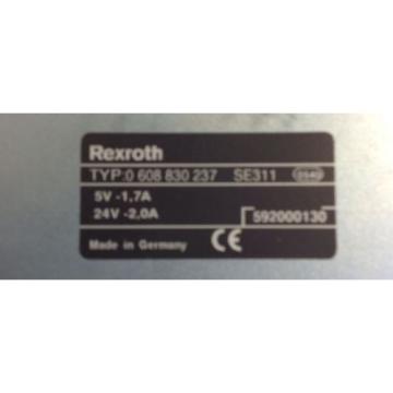 REXROTH *  SE311 THIGHTENING CONTROLLER  * 0 608 830 237