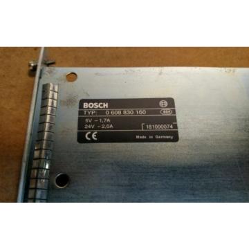 Bosch Rexroth  0 608 830 160  Tightening Controller