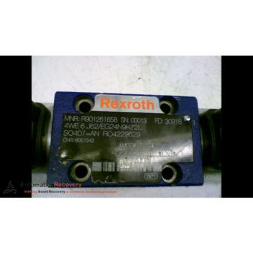 REXROTH 4WE 6 J62/EG24N9K72L WITH ATTACHED PART NUMBER R901207248, NEW* #167170