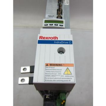 REXROTH HCS02.1E-W0028-A-03-NNNN IndraDrive C SERVO DRIVE SERCOS INTERFACE