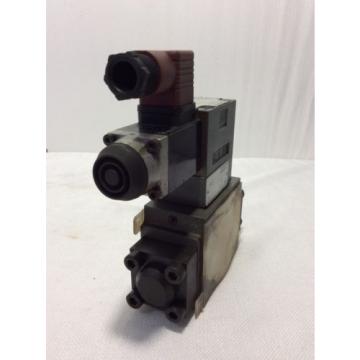 REXROTH HYDRAULIC VALVE 4WE6Y53/AW12060NZ45 WITH Z4WEH10E63-40/6A120-60NTZ45