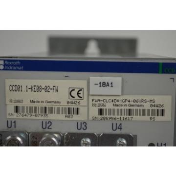 Rexroth Indramat CCD01.1-KE08-02-FW