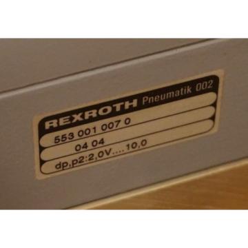 NEW REXROTH 553 001 007 0 AIR VOLUME SENSOR 5530010070