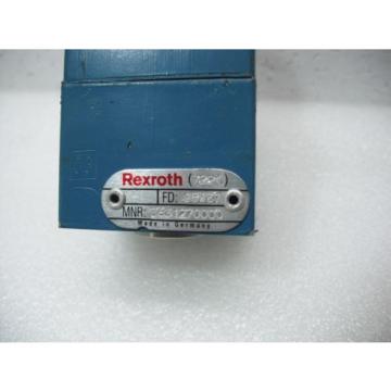 Rexroth 7291  FD 05W37 MNR 3631270000 Valve