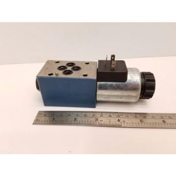 Rexroth Hydraulics Pneumatic directional Valve A612370 GZ45-4-A 24V Solenoid