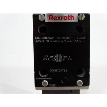 REXROTH R900556812 PROPORTIONAL VALVE 4WRSE 10 V1-80-3X/G24K0/A1V