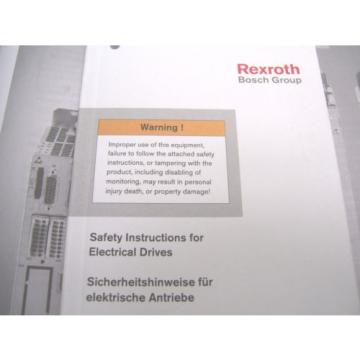 *NEW* REXROTH INDRAMAT  SERVO DRIVE  HCS02.1E-W0012-A-03-NNNN   60 Day Warranty!