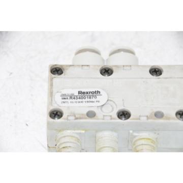 BOSCH REXROTH R434001870 Solenoid Valve, 24VDC, 2.1W