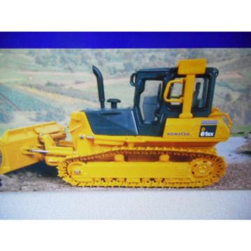 Komatsu NEEDLE ROLLER BEARING D61EX  Bulldozer  with  Metal  Tracks Scale Models Die Cast Licenced