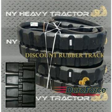 NEW NEEDLE ROLLER BEARING RUBBER  TRACKS  **  SET  of TWO ** FOR Komatsu CK30 450X86X56 17.7&#034;