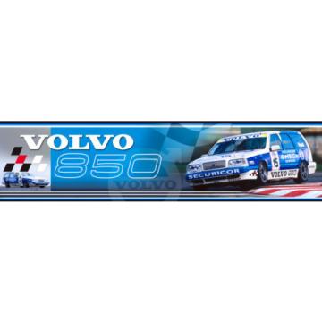 Volvo 850 BTTC Banner, Workshop, Garage, Track, Rickard Rydell, 1300mm x 325mm