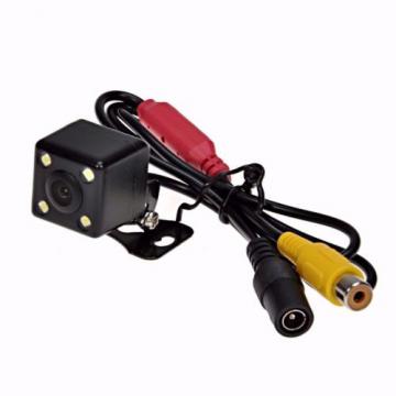 4 LED color Car Dynamic Track Rear View Reverse CCD Camera tracking