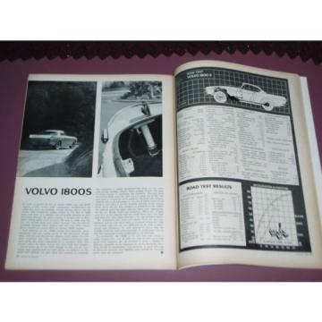 1966 AVANTI II - VOLVO 1800S -ROAD &amp; TRACK TEST DATA/STUDEBAKER/vs57/sn60/paxton