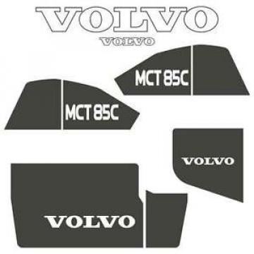 Volvo MCT85C Decals Stickers Repro Decal Kit for Compact Track Skid Loader