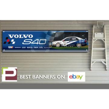 Volvo S40 Saloon BTTC Banner, Workshop, Garage, Track, Man Cave, Large Size