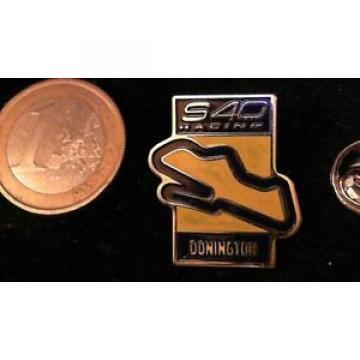 Volvo Pin Badge Racing S40 Donington Track