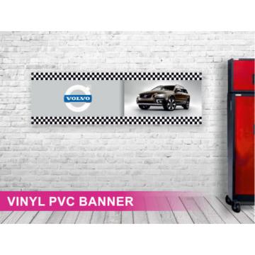 VOLVO PVC Vinyl Banner Sign For Garage Workshop Track Advertisement