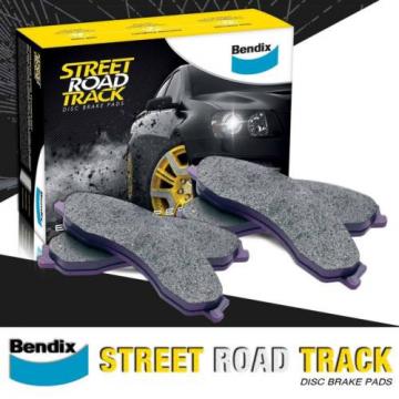 4PCS Bendix Front Brake Pad Street Road Track For Volvo S60 2000-2010