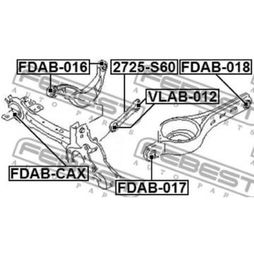 Rear Track Control Rod For Volvo S80 Ii (2007-2016)