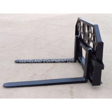 NEW HD 5000# PALLET FORKS &amp; FRAME ATTACHMENT Skid-Steer Track Loader Gehl Volvo