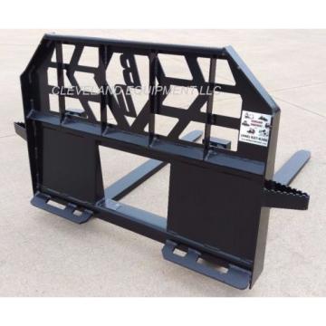 NEW HD 5000# PALLET FORKS &amp; FRAME ATTACHMENT Skid-Steer Track Loader Gehl Volvo