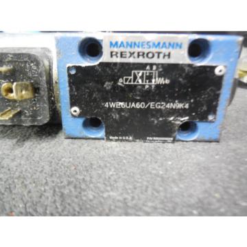 NEW REXROTH DIRECTIONAL VALVE # 4WE6UA60/EG24N9K4