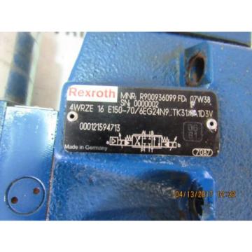 REXROTH 3DREPE6-C-2/25EG24N9K31/F1V HYDRAULIC VALVE  USED