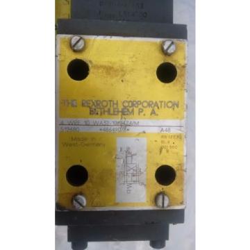 REXROTH 4WRE 10  DIRECT OPERATED PROPORTIONAL DIRECTIONAL VALVE