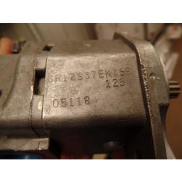 GENUINE BOSCH REXROTH SR12S37EK15R125 HYDRAULIC PUMP, 9-SPLINE, 05118, N.O.S