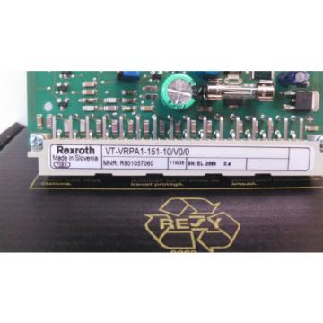 NEW IN BOX! BOSCH REXROTH ANALOG AMPLIFIER BOARD VT-VRPA1-151-10/V0/0