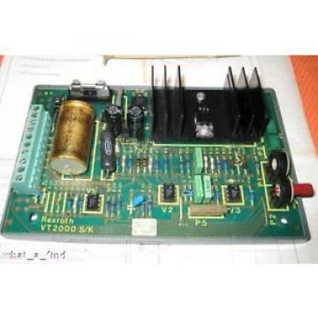 Rexroth Mannesmann VT2000 S/K Amplifier Valve control