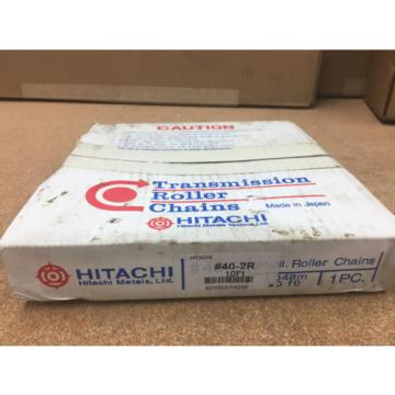 HITACHI 40-2R 10Ft Transmission Roller Chain With Connector Link New