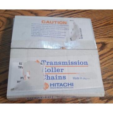 HITACHI BS.12B-1R TRANSMISSION ROLLER CHAIN 10FT. WITH 1 CONNECTING LINK
