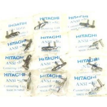 LOT OF 12 NEW HITACHI ANSI-50 CHAIN OFFSET LINKS ANSI50