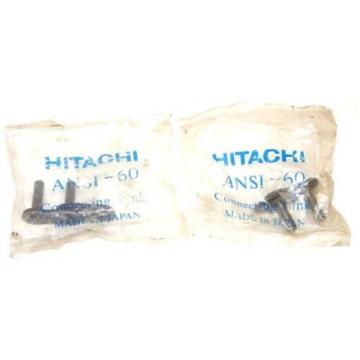 LOT OF 2 NEW HITACHI ANSI-60 CONNECTING LINKS, NICKEL PLATED, ANSI60