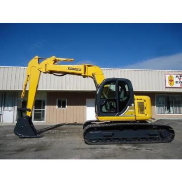 2003 KOBELCO SK135SRLC EXCAVATOR SK 135 ZERO TAIL SWING Z OFFET BOOM OPTION