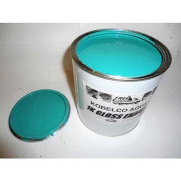 Kobelco IHI Digger Aqua Blue Gloss paint 1 Litre Tin