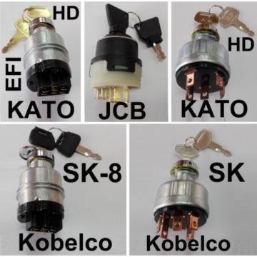 KATO HD JCB  Kobelco SK SK-8  starter Ignition Switch excavator