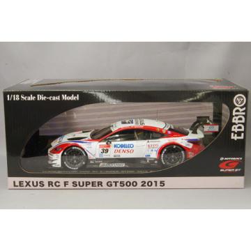 1/18 Ebbro #81030 Lexus DENSO KOBELCO SARD RC F Super GT500 2015 Rd1