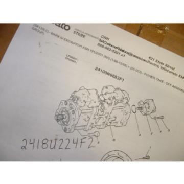 KOBELCO EXCAVATOR POWER TAKE-OFF COUPLING #2418U224F2