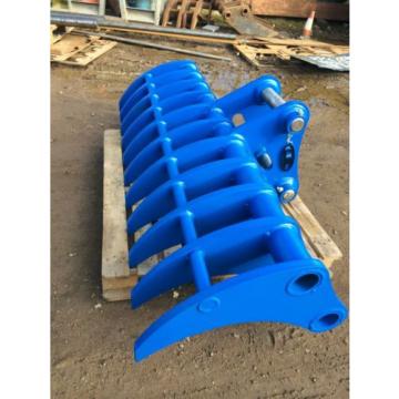 13 Ton HD Excavator Landscape Rake HARDOX CAT KOMATSU CASE KOBELCO HITACHI JCB