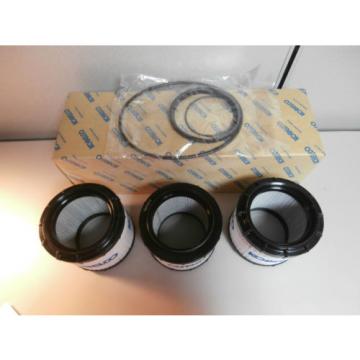 NEW Genuine 3 Pack Kobelco YN52V01020P1 Hydraulic Filter Kit 3 Pack *NOS*