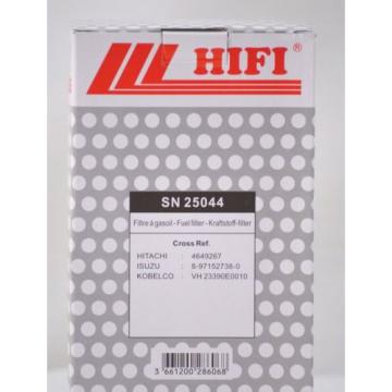 Fuel Filter SN 25044 for KOBELCO  part # VH23390E0010 &amp; HITACHI # 4649267