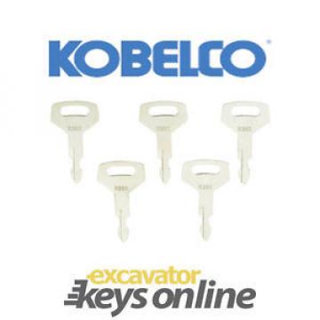 5 Kobelco k250 Keys, Excavator Grader Dozer Kobelco parts, Kobelco Excavator.
