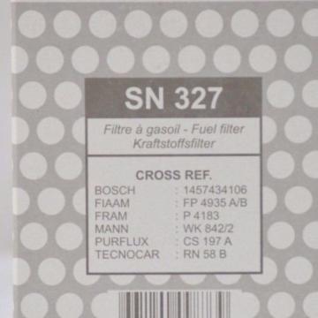 Fuel Filter SN 327 for NEW HOLLAND Equipment with  part # 84214564