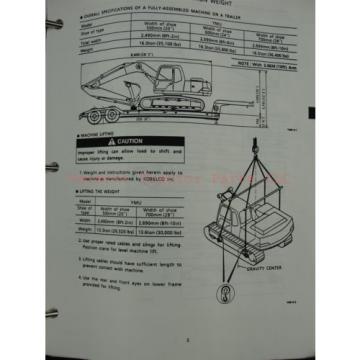 Kobelco SK150LC Mark IV Excavator Service Shop Repair Manual