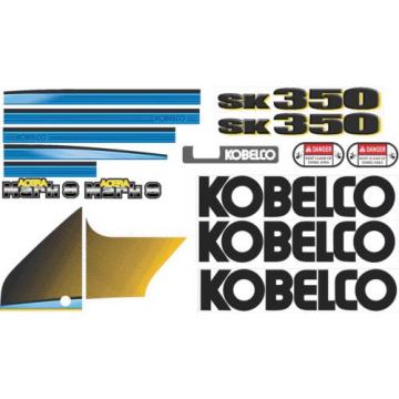 Kobelco SK350 Mark 8 Decal Kit