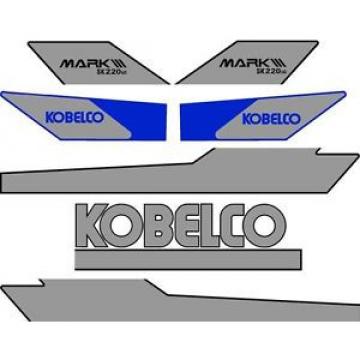 Kobelco SK220 LC Excavator Decal Set