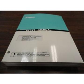 Kobelco ED190LC Excavator Parts Catalog Manual