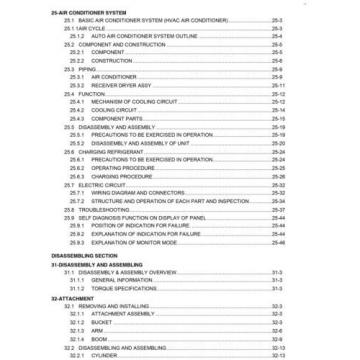 KOBELCO SK260-8 TIER 3 EXCAVATOR SERVICE SHOP MANUAL